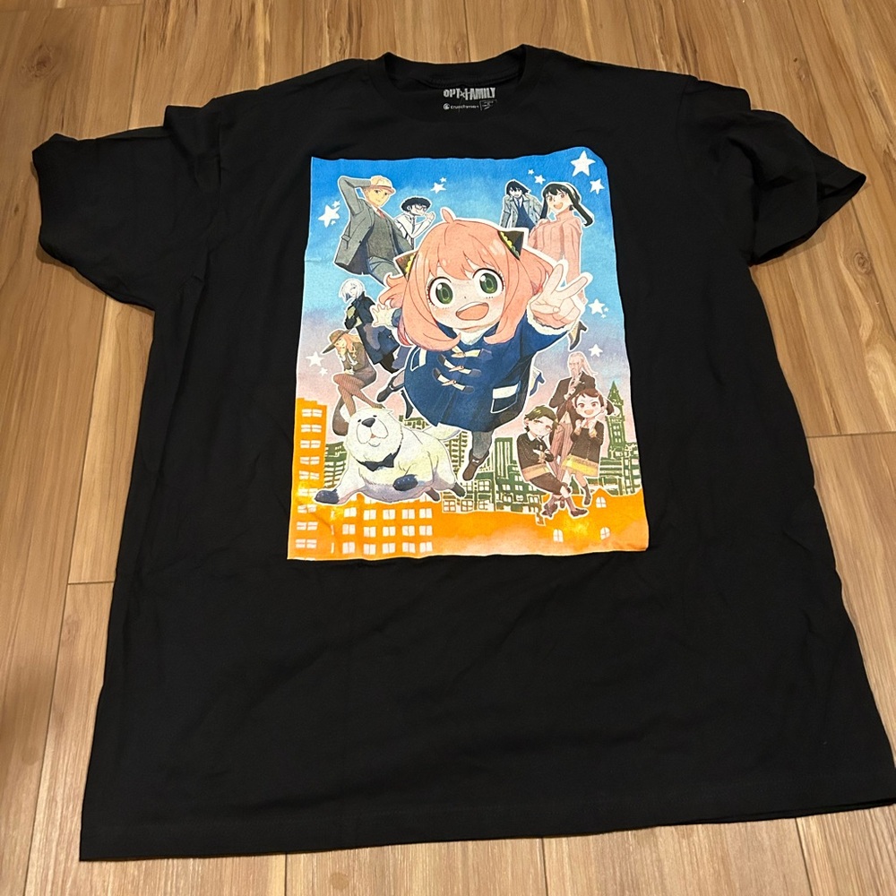 Spy Family Graphic Anime Tee Size XL